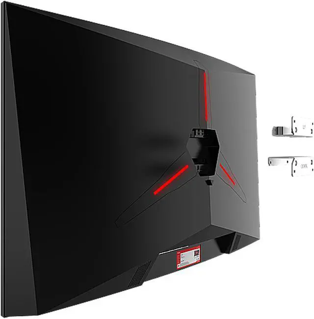 Alt view image 5 of 6 - Pixio PXC32 32 inch 144Hz WQHD 2560 x 1440 Wide Screen Bezel Less Display Professional VA AMD FreeSync 1440p Curved Gaming Monitor