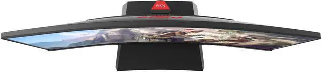Alt view image 6 of 11 - Pixio PXC243 24" Full HD 1920 x 1080 144Hz DVI HDMI DisplayPort AMD FreeSync Technology Belzeless Design LED Backlit Premier eSports Curved Gaming Monitor