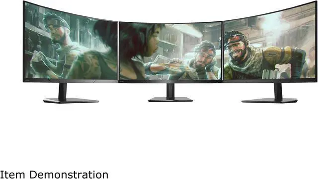 Alt view image 10 of 11 - Pixio PXC243 24" Full HD 1920 x 1080 144Hz DVI HDMI DisplayPort AMD FreeSync Technology Belzeless Design LED Backlit Premier eSports Curved Gaming Monitor
