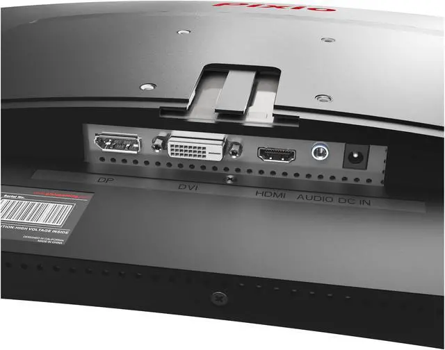 Alt view image 8 of 11 - Pixio PXC243 24" Full HD 1920 x 1080 144Hz DVI HDMI DisplayPort AMD FreeSync Technology Belzeless Design LED Backlit Premier eSports Curved Gaming Monitor