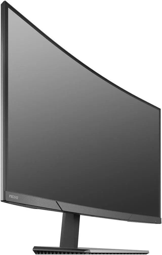 Alt view image 5 of 11 - Pixio PXC243 24" Full HD 1920 x 1080 144Hz DVI HDMI DisplayPort AMD FreeSync Technology Belzeless Design LED Backlit Premier eSports Curved Gaming Monitor