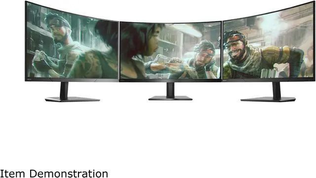 Alt view image 6 of 9 - Pixio PXC273 27" Full HD 1920 x 1080 144Hz 3ms DisplayPort DVI HDMI AMD FreeSync Technology LED Backlit Premier eSports Curved Gaming Monitor