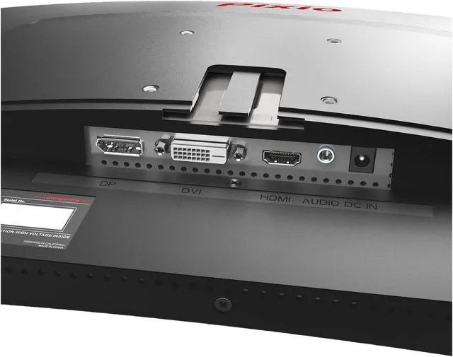 Alt view image 7 of 9 - Pixio PXC273 27" Full HD 1920 x 1080 144Hz 3ms DisplayPort DVI HDMI AMD FreeSync Technology LED Backlit Premier eSports Curved Gaming Monitor