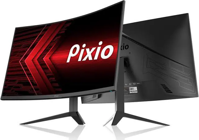 Alt view image 3 of 10 - Pixio PXC327 32" 1440p 165Hz 1ms (MPRT) VA WQHD HDR FreeSync Esports 1500R Curved Gaming Monitor