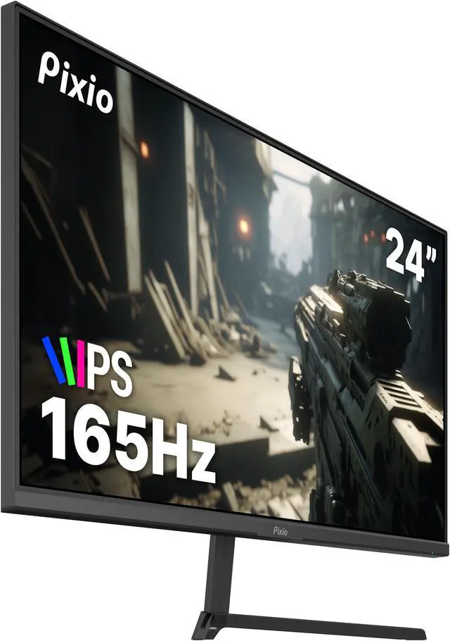 Alt view image 2 of 6 - Pixio PX248 Prime S 24" 165Hz IPS 1ms (MPRT) AMD Radeon FreeSync Premium Full HD 1920 x 1080 Premier eSports IPS Gaming Monitor