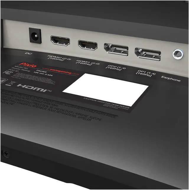 Alt view image 11 of 12 - Pixio PXC325 32" (31.5" Viewable) FHD 1920 x 1080 DCI P3 97%, 165Hz 1ms FreeSync Premium and G-Sync Compatible HDR, 1500R Curved Gaming Monitor