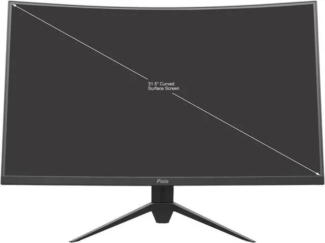 Alt view image 5 of 12 - Pixio PXC325 32" (31.5" Viewable) FHD 1920 x 1080 DCI P3 97%, 165Hz 1ms FreeSync Premium and G-Sync Compatible HDR, 1500R Curved Gaming Monitor