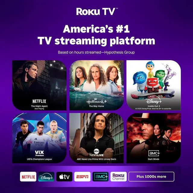 Alt view image 2 of 10 - Aurzen Roku TV USB-C Powered Smart Portable Projector with Wifi and Bluetooth, D1R air Roku TV Built-in, Native 1080P, DoIby Audio, Mini Projector for Home/Outdoor Movies, White