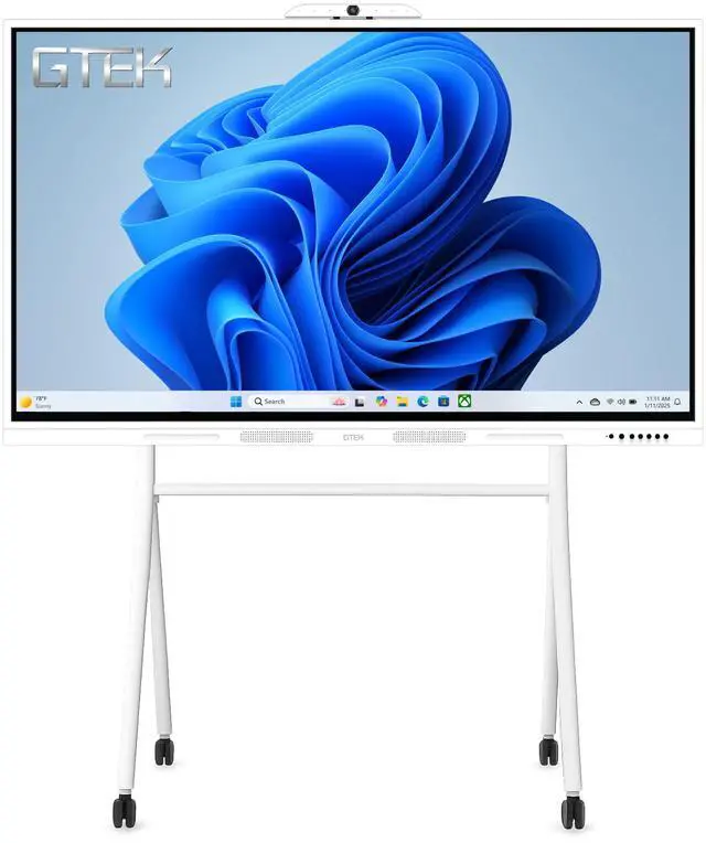 Alt view image 7 of 11 - GTek 75" Smart Board, 4K UHD Interactive Whiteboard, Touch Screen Digital Electronic Whiteboard with Android 13 (16+256GB) OS for Classroom, Office, Business and Home (75B1TWAR16256)