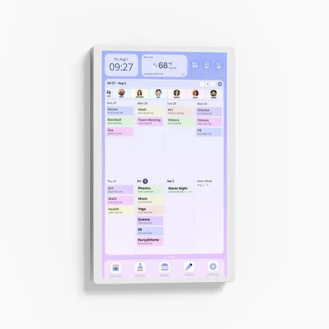 Main image of Cozyla Calendar+ Gen2 15.6" 1080P Full HD - White CD-8S543F2 White US