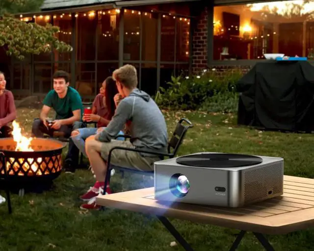 Alt view image 6 of 8 - ULTIMEA Apollo P40 Native 1080P Bluetooth Home Cinema Projector (U0320)