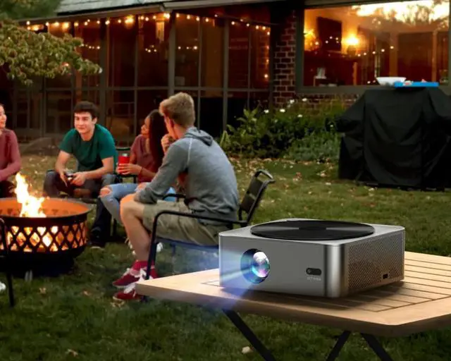 Alt view image 7 of 8 - ULTIMEA Apollo P40 Native 1080P Bluetooth Home Cinema Projector (U0320)