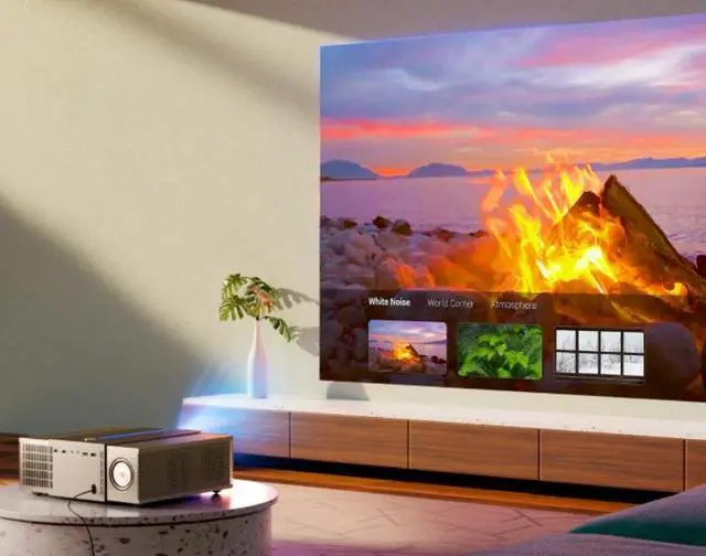 Alt view image 5 of 8 - ULTIMEA Apollo P60 Native 1080P Bluetooth Home Theater Projectors (U0342)