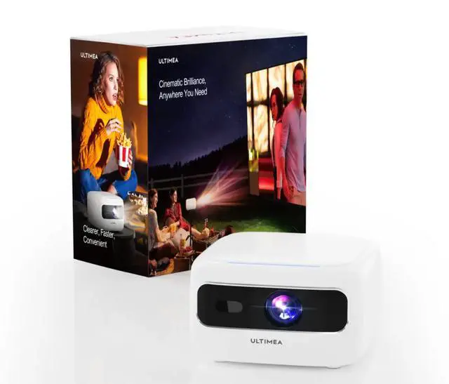 Alt view image 8 of 8 - ULTIMEA Apollo P10 Full HD 1080P Decoding WIFI Mini Portable Projectors (U0200)