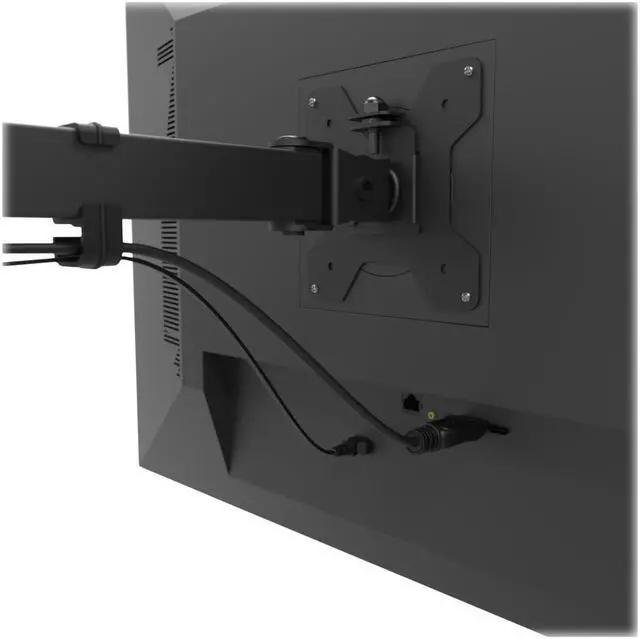 Alt view image 4 of 5 - Kanto Dual Arm Desktop Monitor Mount/Stand for 17" - 27" - Black - DML2000