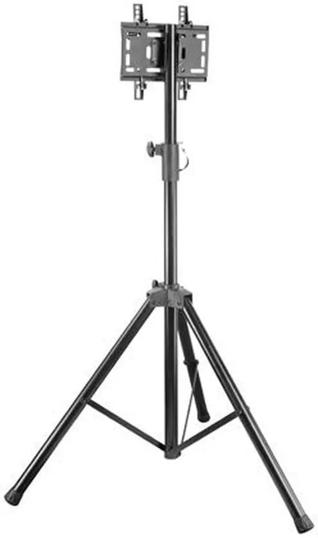 Alt view image 2 of 3 - Portable TV Monitor Digital Signage Stand Tripod 23-42in Display