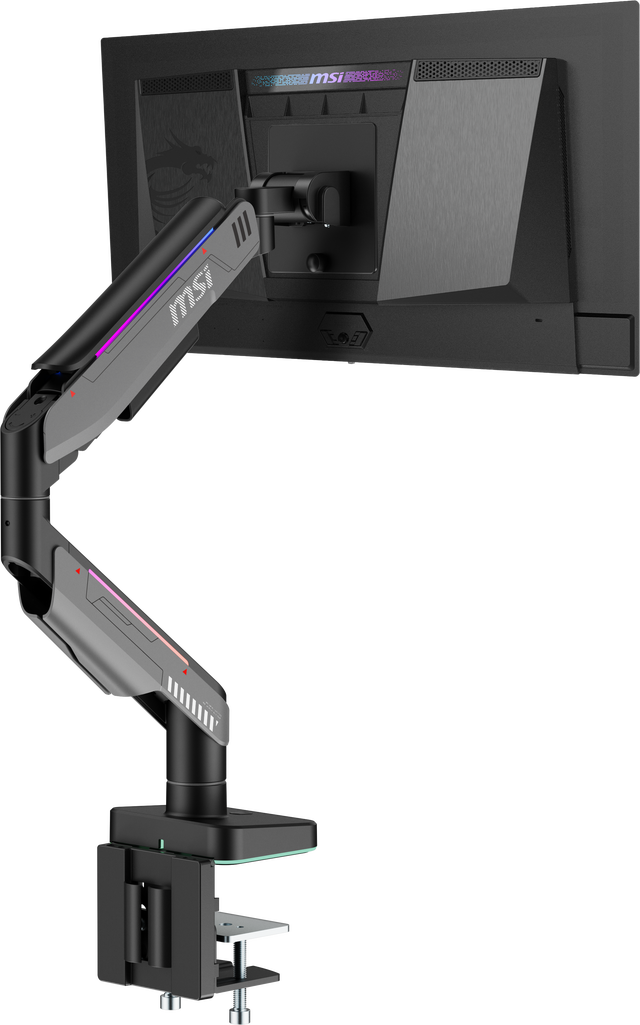 Msi Mag MT201 - Brazo De Soporte De Monitor único De Alta Resistencia
