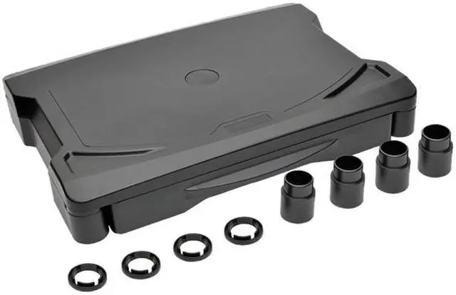 Alt view image 4 of 5 - Tripp Lite LCD Monitor Riser, Printe/Monitor Stand with Storage Drawer, 4.7 in. (MR1612D1)