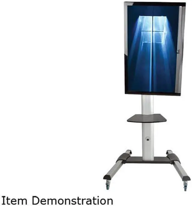 Alt view image 6 of 6 - Tripp Lite Mobile TV Floor Stand Cart Height-Adjustable LCD 32" - 70" Display (DMCS3270XP)
