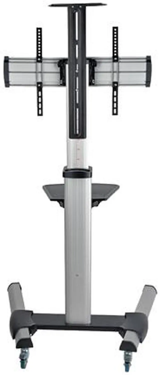 Alt view image 2 of 6 - Tripp Lite Mobile TV Floor Stand Cart Height-Adjustable LCD 32" - 70" Display (DMCS3270XP)