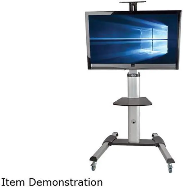 Alt view image 5 of 6 - Tripp Lite Mobile TV Floor Stand Cart Height-Adjustable LCD 32" - 70" Display (DMCS3270XP)