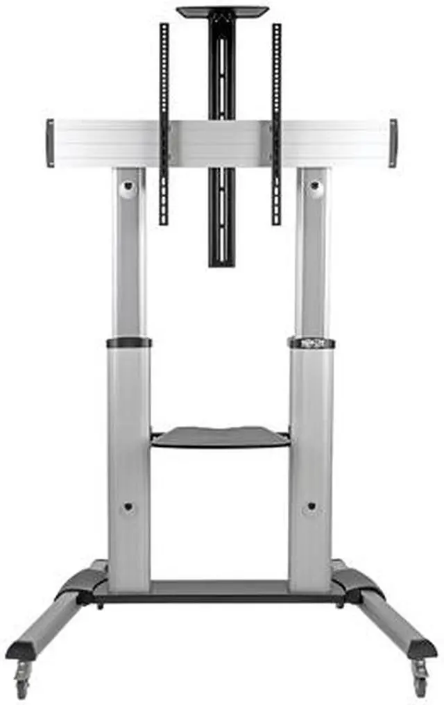 Alt view image 2 of 7 - Tripp Lite Mobile TV Floor Stand Cart Height-Adjustable LCD 60-100" Display (DMCS60100XX)