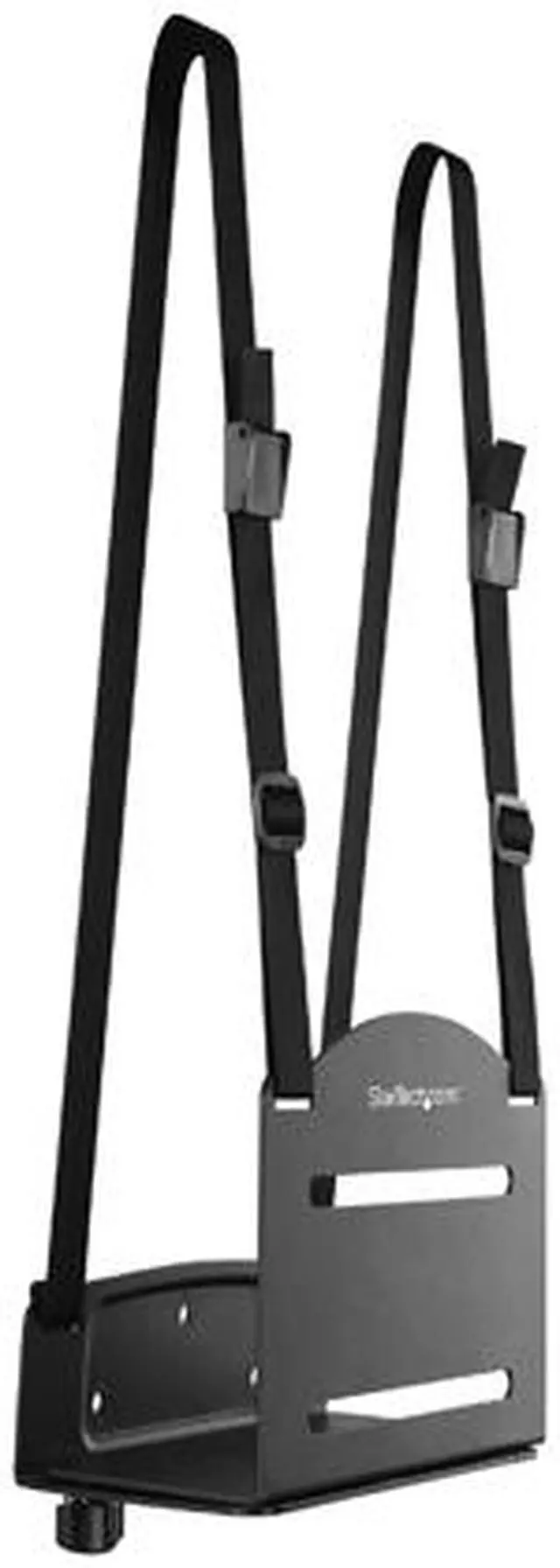 Alt view image 2 of 4 - StarTech CPUWALLMNT CPU Mount - Adjustable Width 4.8in to 8.3in - Metal - Computer Wall Mount - PC Wall Mount - Computer Mounting Bracket