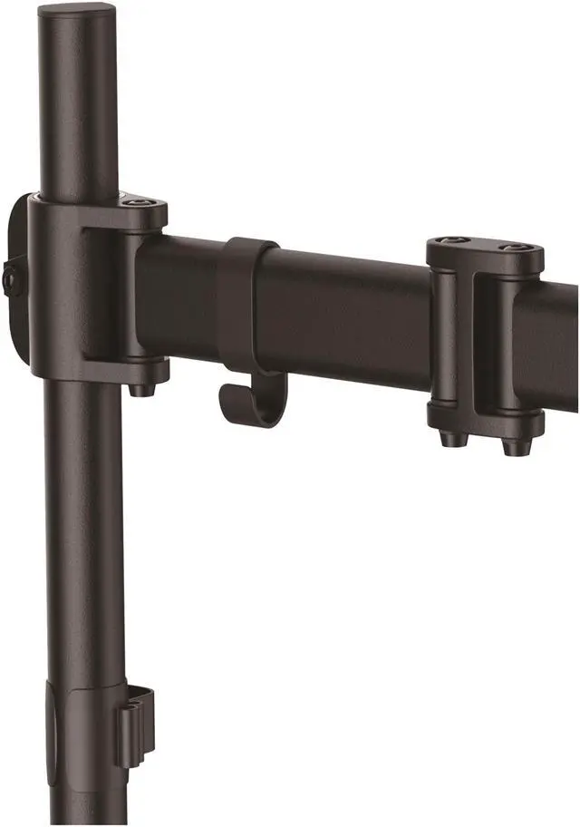 Alt view image 2 of 6 - StarTech ARMPIVOTB Articulating Monitor Arm - Steel - Single Monitor Stand - Monitors up to 27" - VESA Mount - Adjustable Monitor Arm