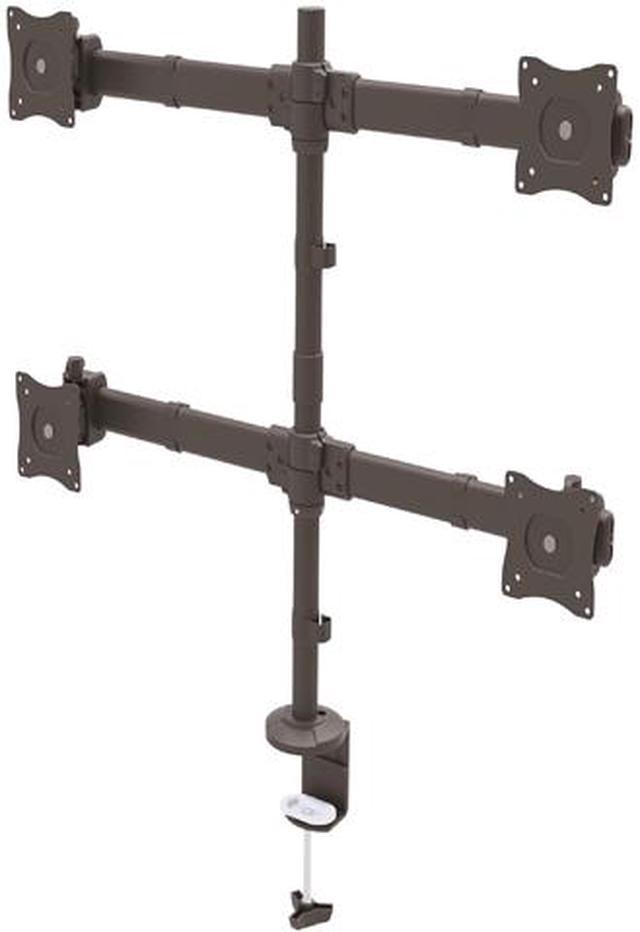 StarTech ARMQUAD Quad Monitor Mount - Articulating - Clamp or