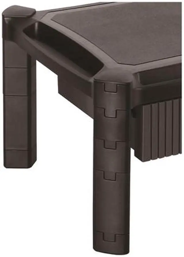 Alt view image 5 of 6 - StarTech MONSTADJD Adjustable Monitor Riser - Drawer - Monitors up to 32" - Adjustable Height - Monitor Stand - Computer Monitor Riser