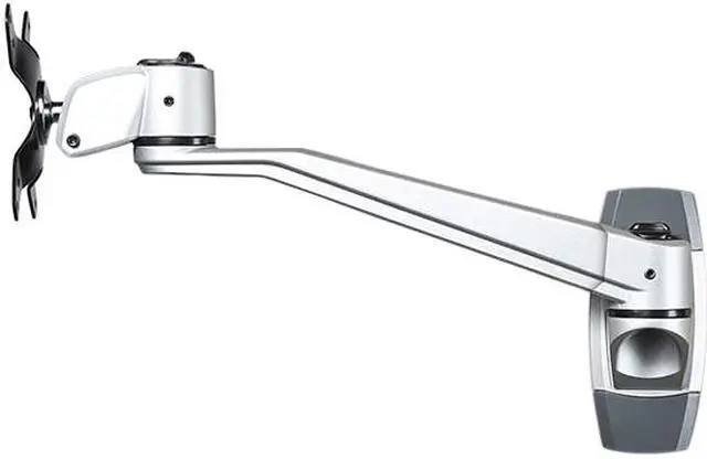 Alt view image 3 of 8 - StarTech.com ARMWALLDS2 Wall-Mount Monitor Arm - 10.2" (26 cm) Swivel Premium Arm for up to 30" Monitors Tool-Less Design