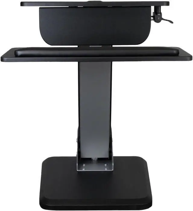Alt view image 3 of 6 - StarTech ARMSTS Height Adjustable Standing Desk Converter - Sit Stand Desk with One-finger Adjustment - Ergonomic Desk