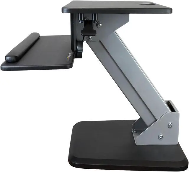 Alt view image 2 of 6 - StarTech ARMSTS Height Adjustable Standing Desk Converter - Sit Stand Desk with One-finger Adjustment - Ergonomic Desk