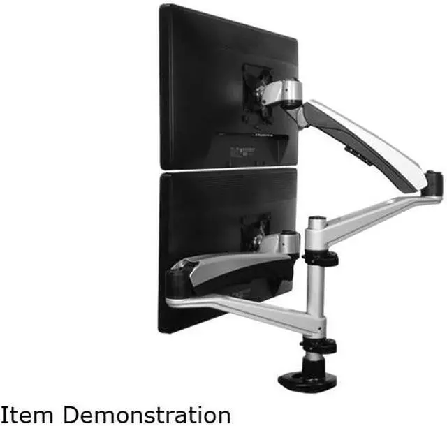 Alt view image 5 of 7 - StarTech ARMDUAL30 Dual Monitor Stand - Tool-less Assembly - Monitors up to 30" - VESA Mount - Adjustable Monitor Arm