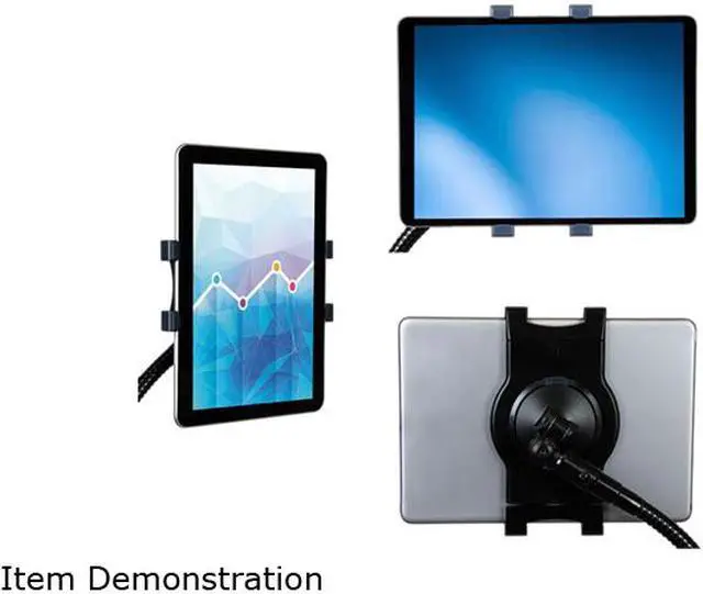 Alt view image 5 of 6 - StarTech.com ARMTBLTUGN Gooseneck Tablet Holder - Bendable Tablet Arm - Desk Mount Tablet Stand - For 6.5" to 7.8" Wide Tablets - Detachable Holder