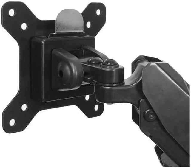 Alt view image 4 of 7 - StarTech ARMSLIMDUO Black Dual-Monitor Arm - One-Touch Height Adjustment full-motion articulation 360° rotation mounting two monitors 12” to 30” up to 8.0 kg (17.6 lb.)