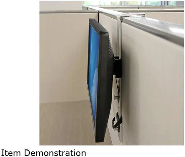 Alt view image 7 of 7 - StarTech ARMCBCL Cubicle Monitor Mount - Supports Monitors up to 30" - Cubicle Wall Monitor Hanger - VESA Mount - Monitor Arm