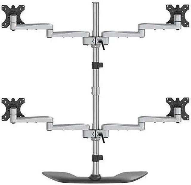 Alt view image 2 of 4 - StarTech.com ARMQUADSS Quad-Monitor Stand - Articulating - Steel & Aluminum