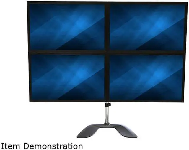 Alt view image 4 of 4 - StarTech.com ARMQUADSS Quad-Monitor Stand - Articulating - Steel & Aluminum