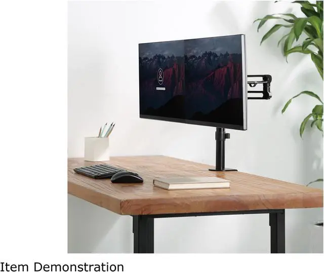 Alt view image 7 of 8 - StarTech.com ARMDUAL3 Desk Mount Dual Monitor Arm - Articulating - Aluminum