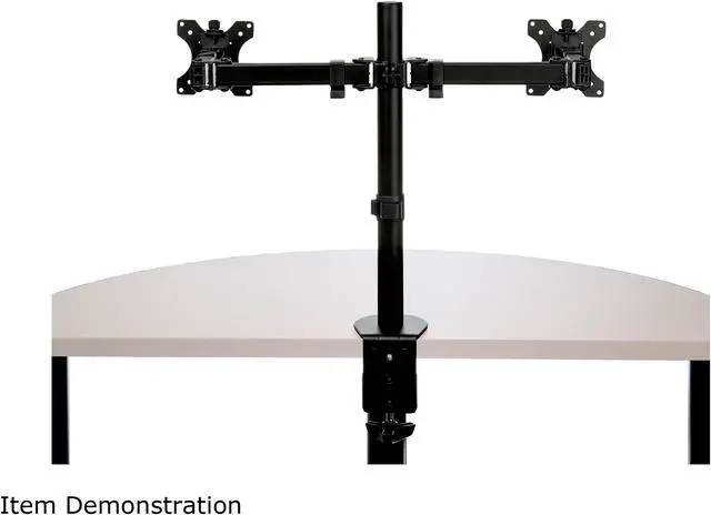 Alt view image 2 of 12 - StarTech.com ARMDUAL2 Desk Mount Dual Monitor Arm - Crossbar - Articulating - Steel