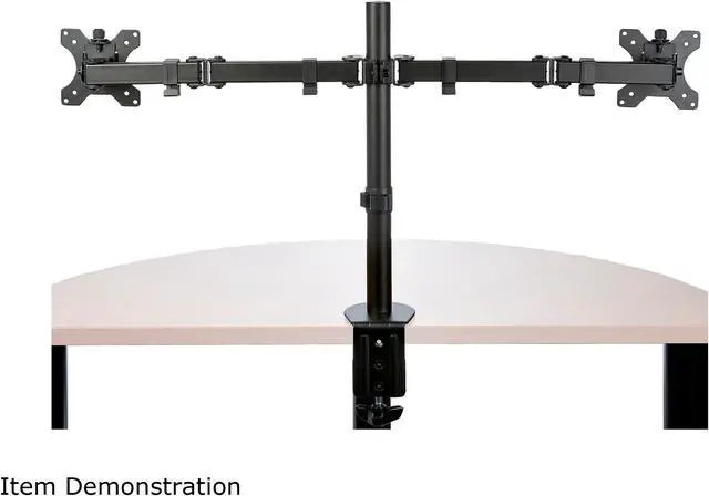 Alt view image 4 of 12 - StarTech.com ARMDUAL2 Desk Mount Dual Monitor Arm - Crossbar - Articulating - Steel