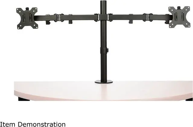 Alt view image 5 of 12 - StarTech.com ARMDUAL2 Desk Mount Dual Monitor Arm - Crossbar - Articulating - Steel