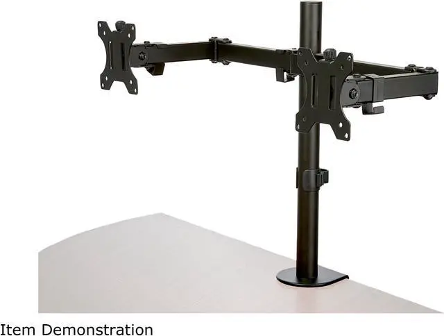 Alt view image 6 of 12 - StarTech.com ARMDUAL2 Desk Mount Dual Monitor Arm - Crossbar - Articulating - Steel