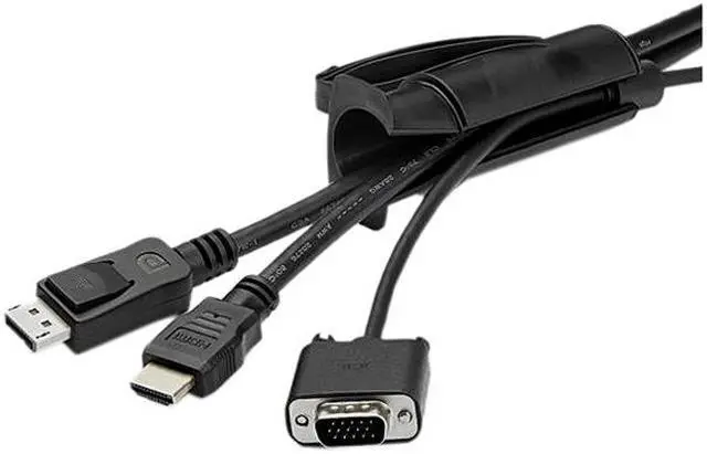 Alt view image 2 of 6 - StarTech.com CMSCOILED3 1.5 m (4.9 ft.) Cable-Management Sleeve - Spiral - 45 mm (1.8 in.) Diameter