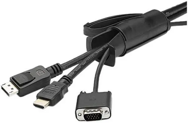 Alt view image 3 of 6 - StarTech.com CMSCOILED3 1.5 m (4.9 ft.) Cable-Management Sleeve - Spiral - 45 mm (1.8 in.) Diameter
