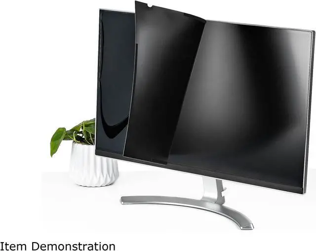 Alt view image 2 of 9 - StarTech.com PRIVSCNMON27 Monitor Privacy Screen for 27 inch PC Display - Computer Screen Security Filter - Blue Light Reducing Screen Protector Film - 16:9 WideScreen - Matte/Glossy - +/-30 Degree