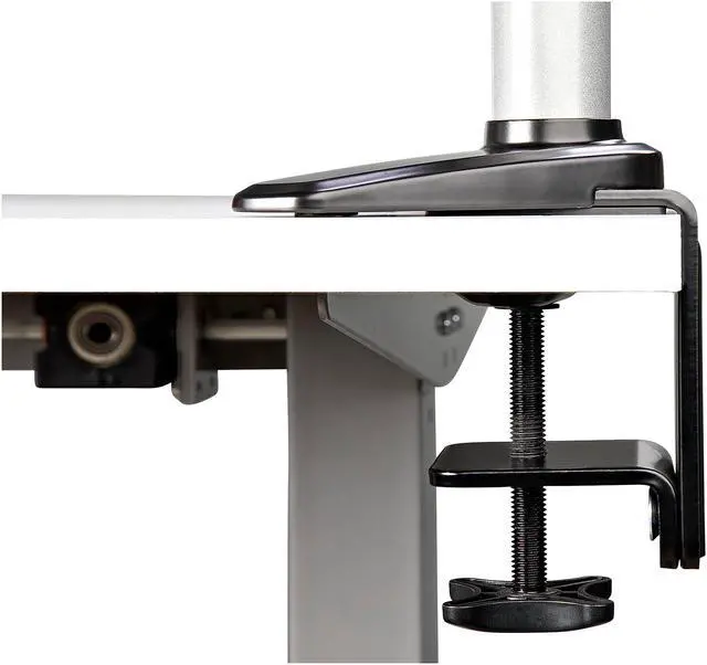 Alt view image 8 of 10 - Desk Mount Laptop Arm, Full Motion Articulating Arm for Laptop or Single 34 inch Monitor, VESA Mount Laptop Tray Bracket, Ergonomic Adjustable Notebook Stand, Desk-Clamp - Tilt/Swivel/Rotate (ARMUNONB1)