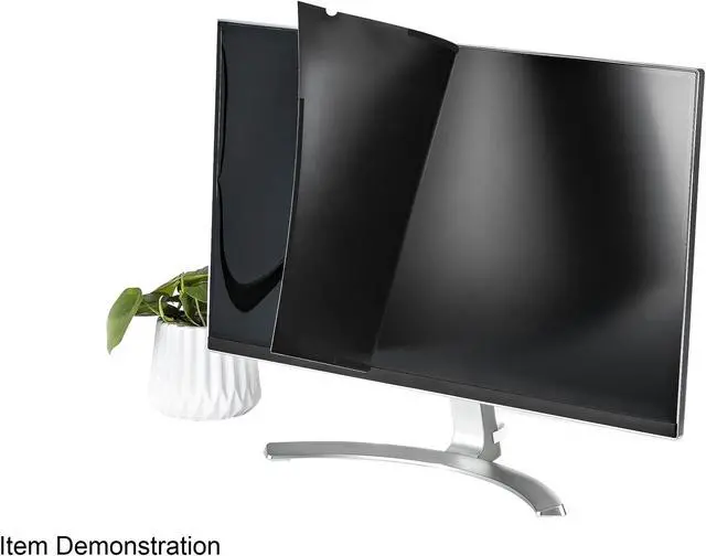 Alt view image 4 of 9 - StarTech.com Monitor Privacy Screen for 20 inch PC Display - Computer Screen Security Filter - Blue Light Reducing Screen Protector Film - 16:9 Widescreen - Matte/Glossy - +/-30 Degree