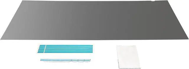 Alt view image 6 of 9 - StarTech.com Monitor Privacy Screen for 20 inch PC Display - Computer Screen Security Filter - Blue Light Reducing Screen Protector Film - 16:9 Widescreen - Matte/Glossy - +/-30 Degree